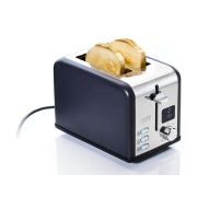 Laica HI1000 ISEO Toster sa LCD displejem, 2 proreza za istovremeno pečenje 2 tosta, pogodan za pečenje i tankih i debelih parčića.