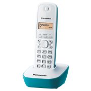 Panasonic KX-TG1611FXC Bežični telefon sa osvetljenim displejem i površinom otpornom na otiske prstiju, identifikacijom poziva, memorija 50 brojeva, redial. 