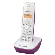 Panasonic KX-TG1611FXF Bežični telefon sa osvetljenim displejem i površinom otpornom na otiske prstiju, identifikacijom poziva, memorija 50 brojeva, redial. 