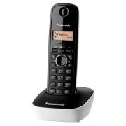 Panasonic KX-TG1611FXW Bežični telefon sa osvetljenim displejem i površinom otpornom na otiske prstiju, identifikacijom poziva, memorija 50 brojeva, redial. 