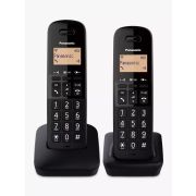 Panasonic KX-TGB612FXB Bežični telefon sa dve slušalice, Caller ID-om, ekranom od 1.4" i posebnim tasterom za blokiranje neželjenih poziva. 