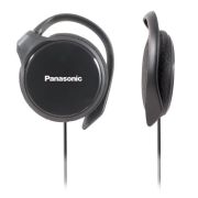 Panasonic RP-HS46E-K Slušalice slim dizajna - Bezbedno i udobno nošenje sa ergonomskom petljom za uvo. Uživajte u omiljenoj muzici.