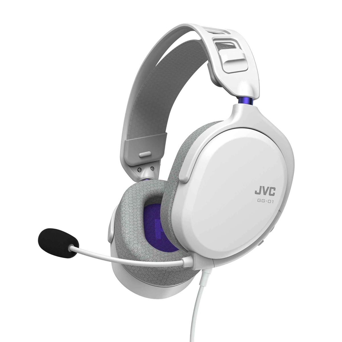 JVC GG-01HQ Gaming slušalice sa jastučićima za uši od meke mreže od memorijske pene za dugo igranje igrica uz savršen zvuk. 