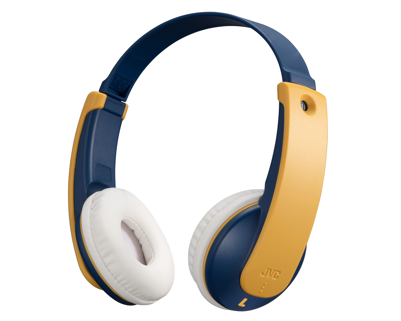 JVC HA-KD10-WYE Slušalice nemanjene deci, sa baterijom koja omogućava do 16 sati slušanje muzike i aktivnim limitatorom jačine zvuka.