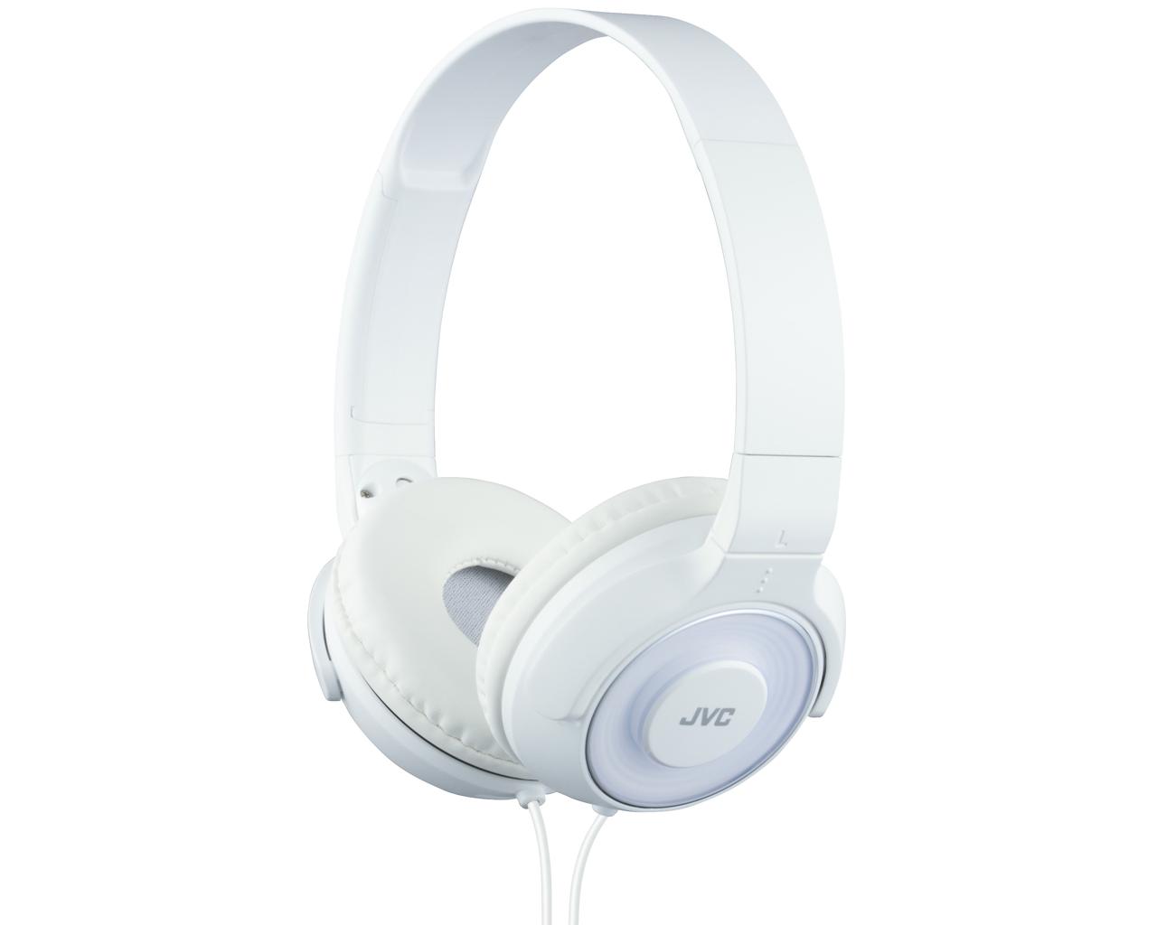 JVC HA-S220-W-E Slušalice sa Deep Bass-om, magnetima od 30mm i glatkim i mekanim jastučićima za uši za idealnu zvučnu izolaciju.