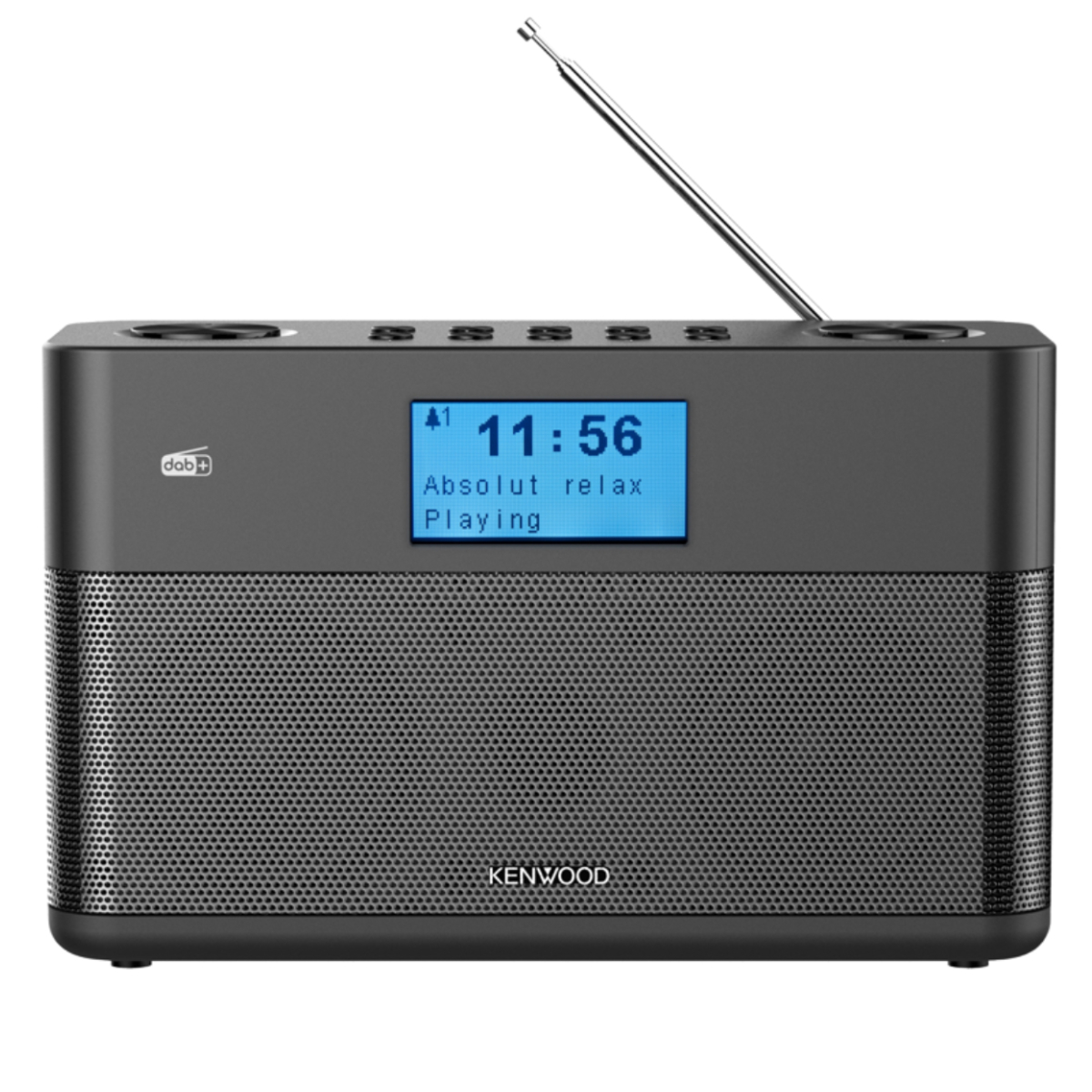 Kenwood CR-ST50DAB-B Radio Radio tjuner sa DAB+, FM tjunerom i Bluetooth-om, priljučkom za slušalice i AUX ulaz za povezivanje analognih izvora.