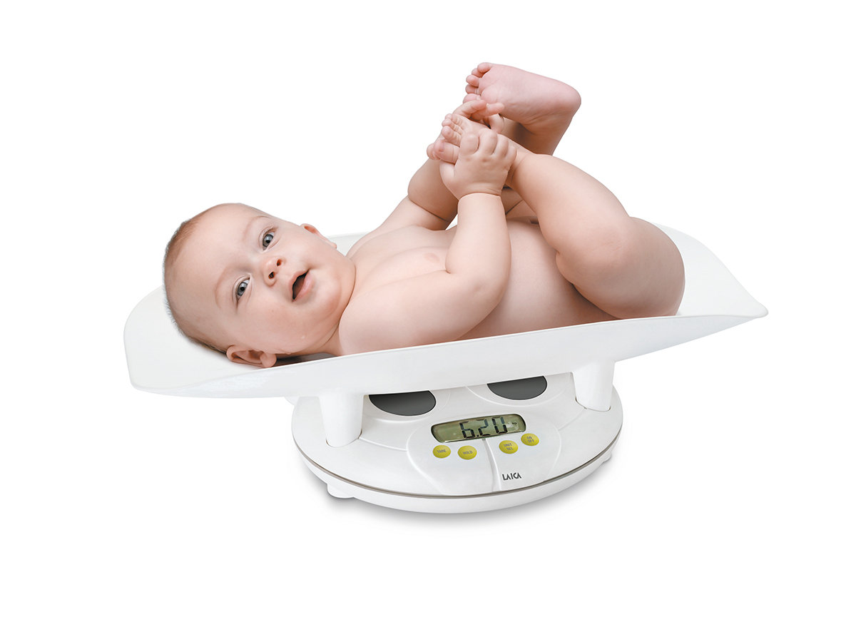 Laica PS3004 Vaga za bebe sa funcijama TARE I WEIGHT LOCK - Vaga za merenje beba pomaže vam da svakodnevno pratite rast i razvoj svog deteta. 