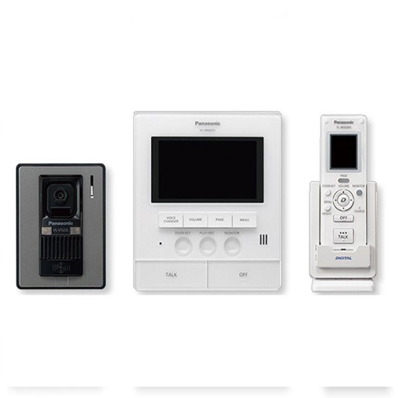 Panasonic VL-SW251SX Bežični video interfon sa monitorom od 5 inča, picture Recording opcijom, podrška za otpuštanje električne brave.....