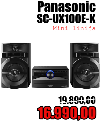 Panasonic SC-UX100E-K Mini linija
